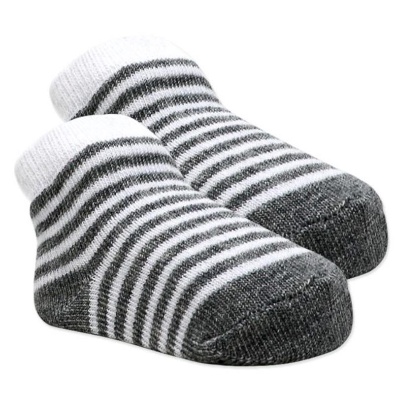 Rose Textiles 3 Pairs Crew Sock, Sage, 0/6M Image 4