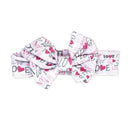 Rose Textiles - 3 Pc Socks And Bowties Set, Pink Love Image 4