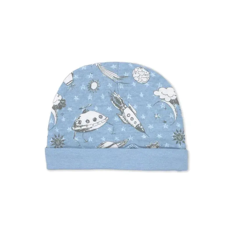 Rose Textiles - 3-Piece Cap And Scratch Mitten Set, Blue Space Image 3