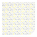 Rose Textiles - 3 Pk Knit Swaddles, Grey Abc's Image 6