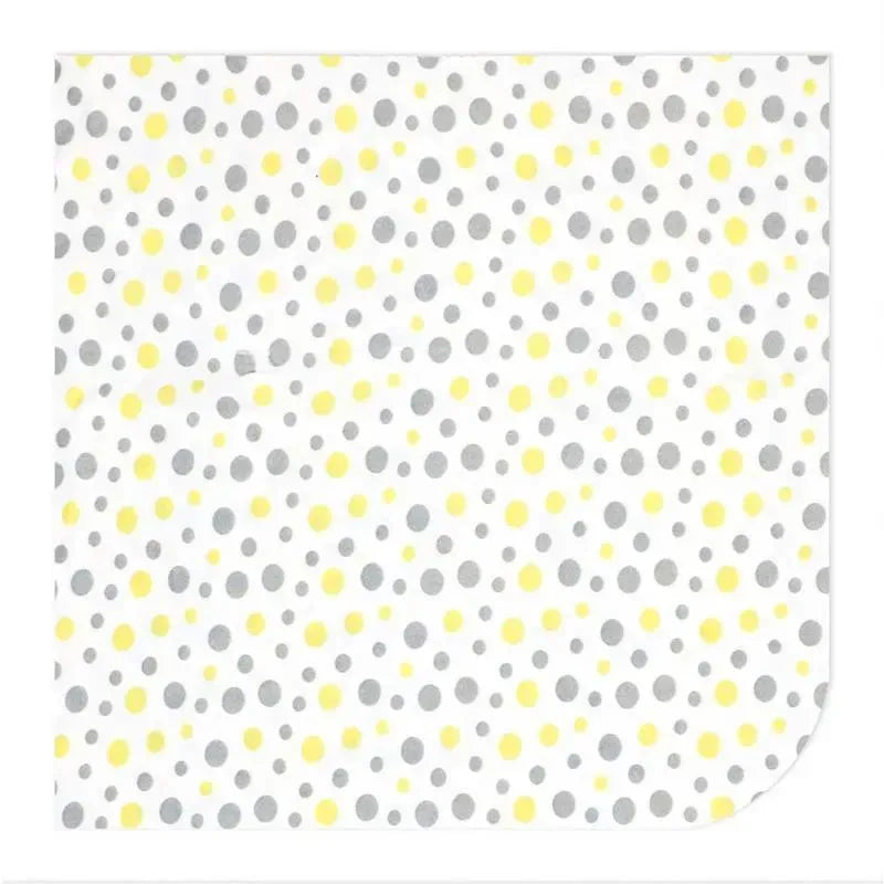 Rose Textiles - 3 Pk Knit Swaddles, Grey Abc's Image 6