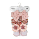 Rose Textiles - 3pc Headband & Sock Set: Rose Floral Image 2