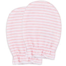 Rose Textiles 3Pk Naturelle Mitts Pink, 0/6M Image 3