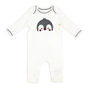 Rose Textiles - 3Pk Neutral Waffle Coverall Set, Penguin Ivory Image 3