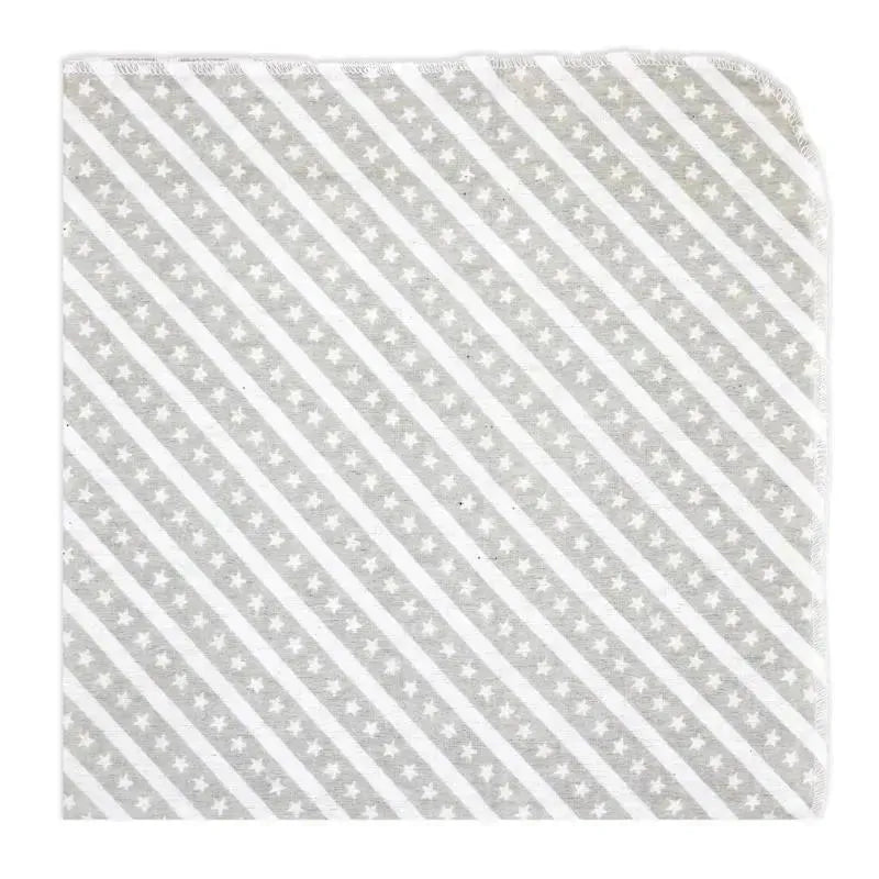 Rose Textiles - 4 Pk Receiving Blanket, Grey Elephant & Balloon Image 4