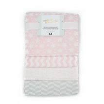 Rose Textiles 4Pack Receiving Blanket Hanging - Pink Image 1