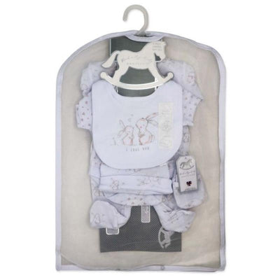 Rose Textiles - 5Pk Baby Girls Mesh Bag Set Bunny  Image 2
