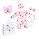 Rose Textiles - 5Pk Baby Girls Mesh Bag Set, Princess Bear Image 1