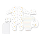 Rose Textiles - 5Pk Baby Neutral Mesh Bag Set, New Here  Image 1