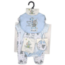 Rose Textiles - 6Pk Baby Boy Gift Set, Flump The Elephant Blue  Image 2