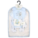 Rose Textiles - 6Pk Baby Boy Gift Set, Flump The Elephant Blue  Image 3