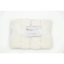 Rose Textiles All White Baby Washcloths Image 1