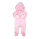 Rose Textiles - Baby Gilrs Fleece Pramsuit Image 2