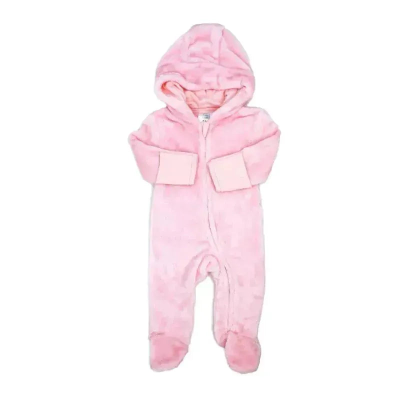 Rose Textiles - Baby Gilrs Fleece Pramsuit Image 2