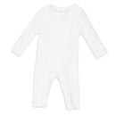 Rose Textiles - Cotton Knit Romper, White Image 1