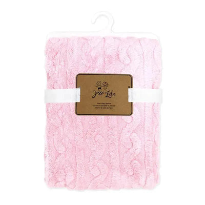 Rose Textiles - Sculpted Sherpa, Pink Image 1
