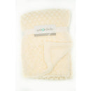 Rose Textiles Soft & Textured Baby Blankets,Ivory Image 1