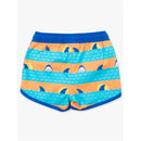 Rufflebutts - Boys Dolphin Hem Swim Trunks Stars & Stripes Image 3