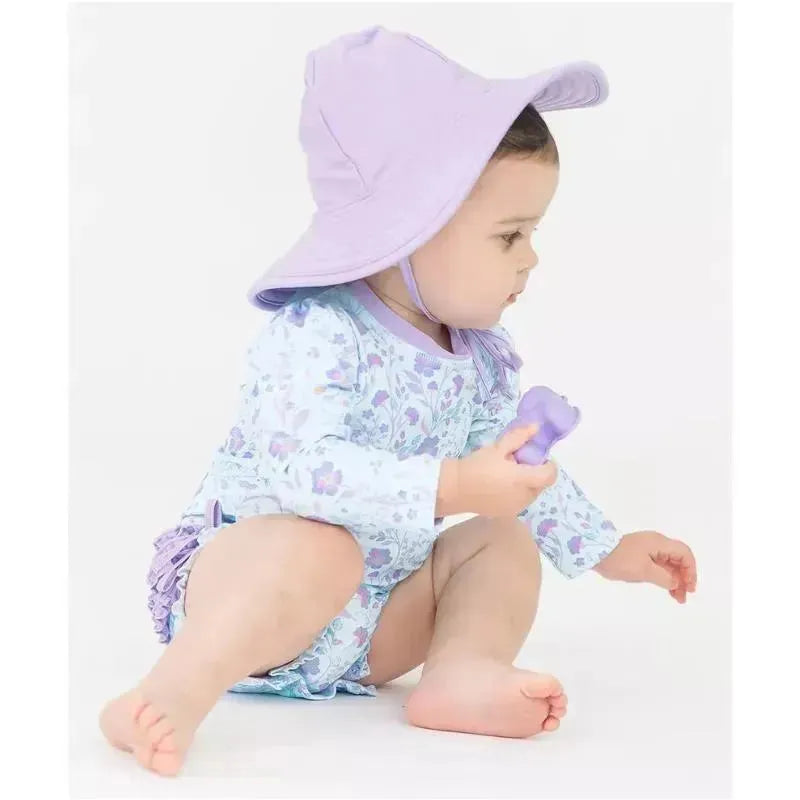 Rufflebutts - Fairytale Garden Long Sleeve One Piece Rash Guard Image 5