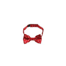 RuffleButts Red Skull Bow Tie Image 1