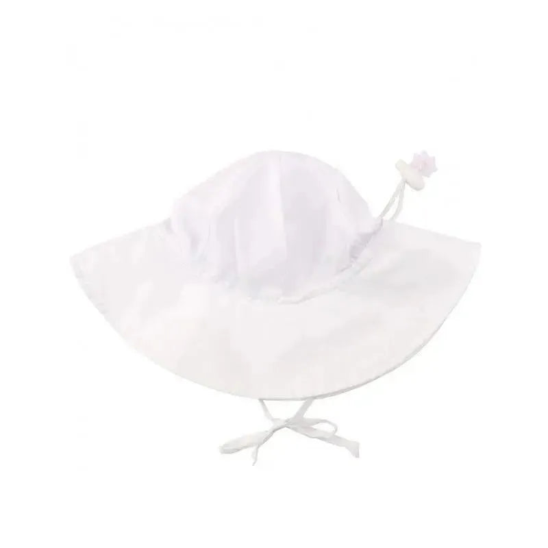 Rufflebutts - White Sun Protective Hat Image 1