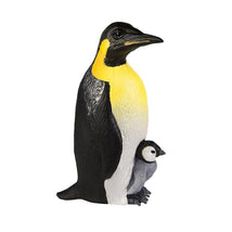 Safari Ltd Incredible Creatures Emperor Penguin with Baby Image 1