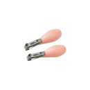 Safety 1st 2-Pack Steady Fold-Up Nail Clippers, Raspberry Image 1