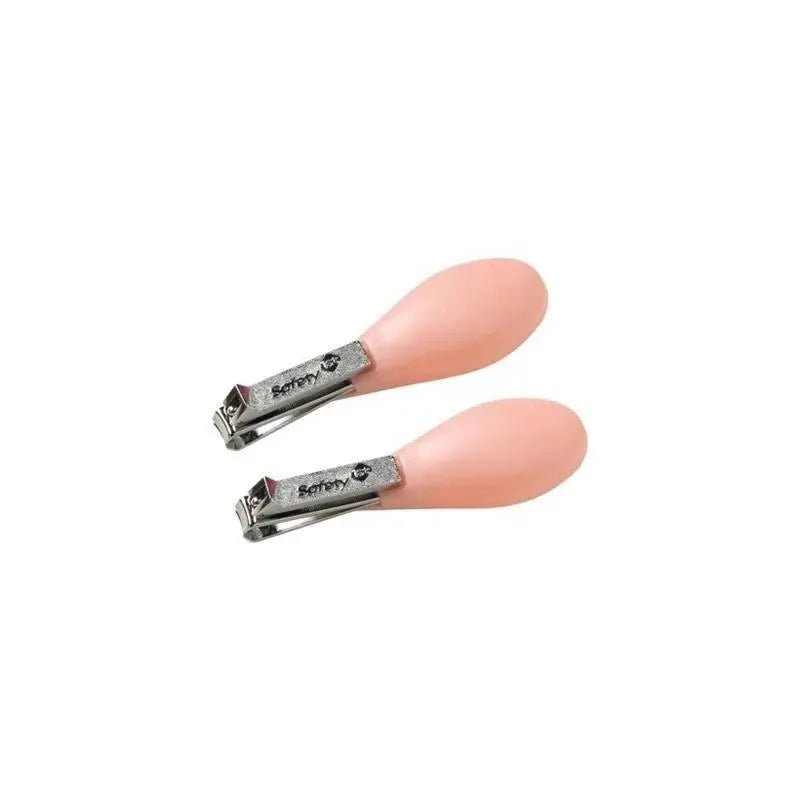 Safety 1st 2-Pack Steady Fold-Up Nail Clippers, Raspberry Image 1