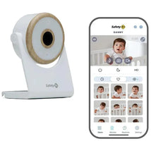 Safety 1St - Wifi Baby Monitor White/Wood Tone Image 1