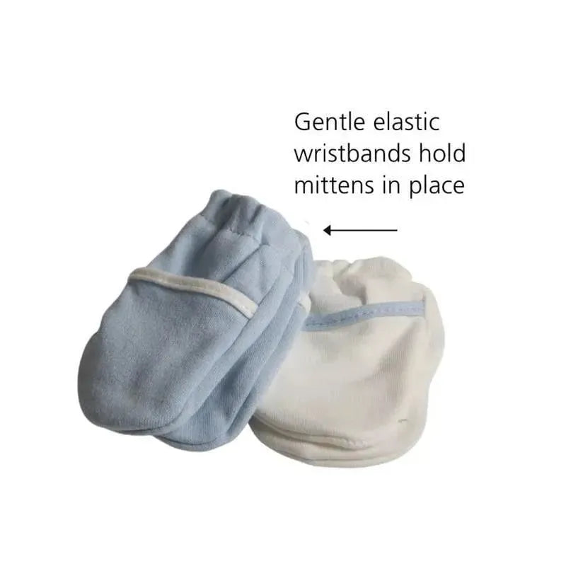 Safety 1St - Blue No Scratch Mittens Image 2