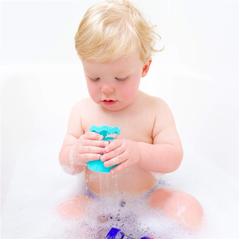 Sassy Rain Barrels Connecting Funnels Bath Toy Set - 8 Piece Image 4