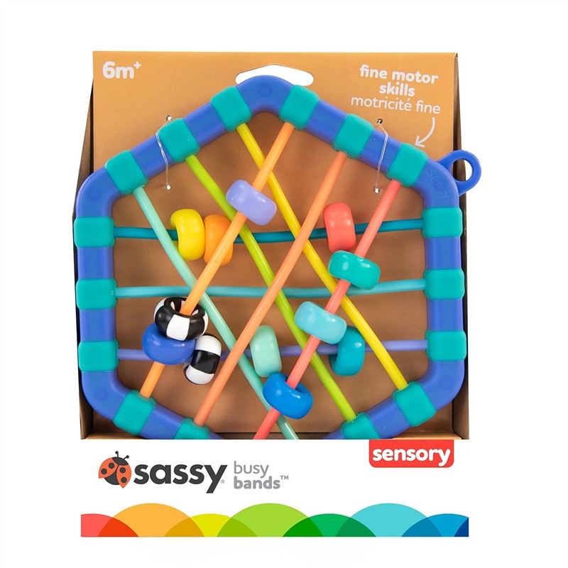 Sassy Busy Bands Sensory Toy Image 4