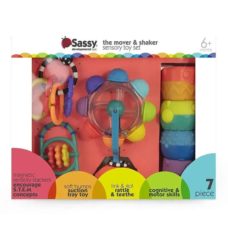 Sassy - Move & Shaker Sensory Toy Set Image 6