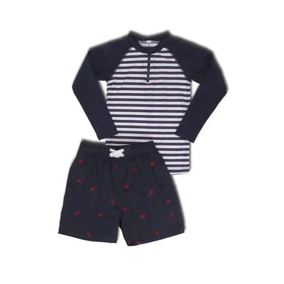 Shade Critters Butter Me Up Lobster Rashguard Set Image 1