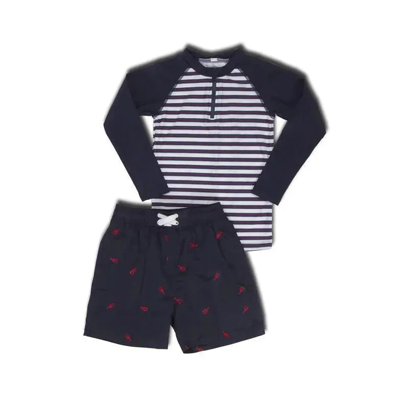 Shade Critters Butter Me Up Lobster Rashguard Set.