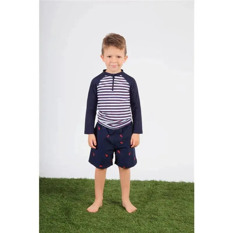 Shade Critters Butter Me Up Lobster Rashguard Set.