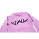 Shade Critters Mermaid Bathing Shirt & Baby Girl Bikini Bottom.