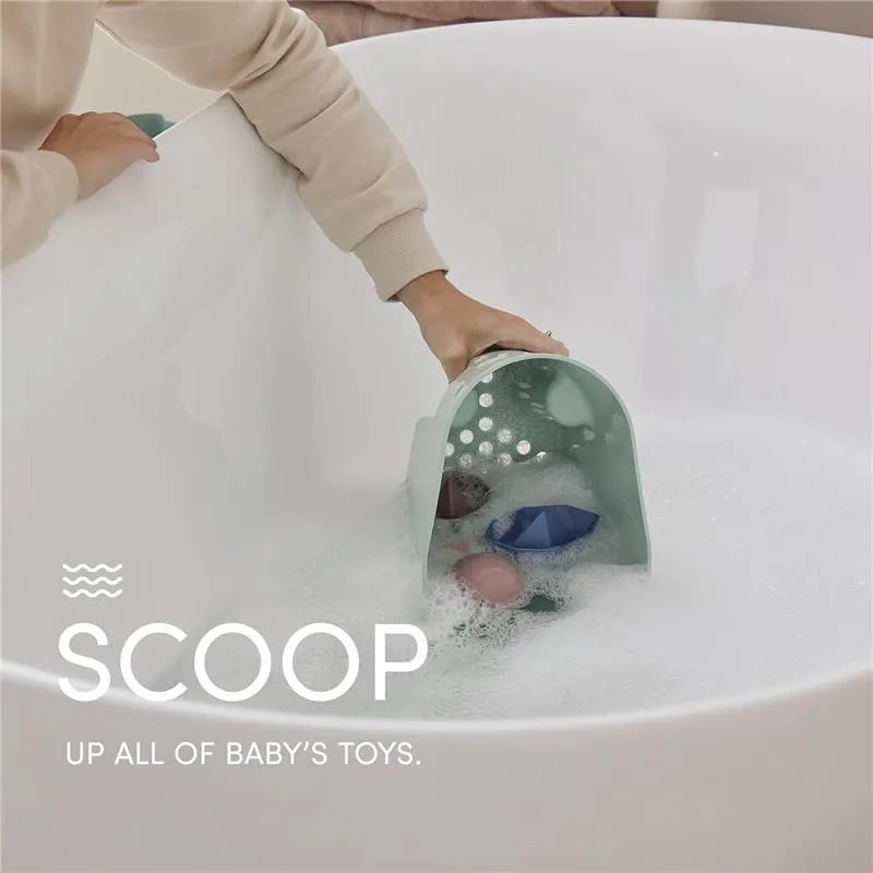 Shnuggle - Ellie Bath Toy Storage Scoop, Grey Image 7
