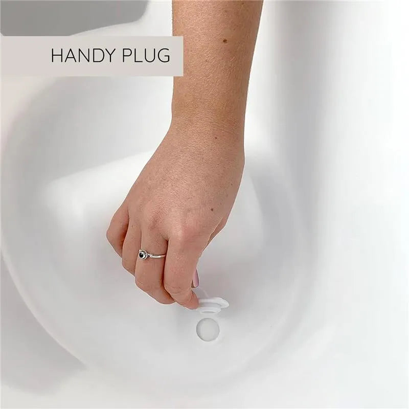 Shnuggle - Newborn Baby Bath With Plug, Eucalyptus Image 5