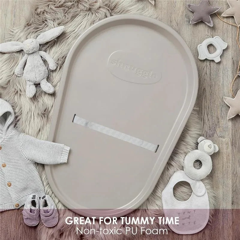 Shnuggle - Squishy Baby Changing Diaper Pad, Taupe Image 3