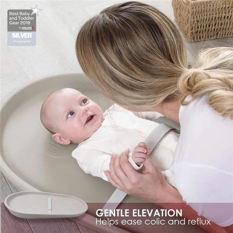 Shnuggle - Squishy Baby Changing Diaper Pad, Taupe Image 9