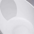 Shnuggle - Toddler Bath Tub, White & Grey Image 5