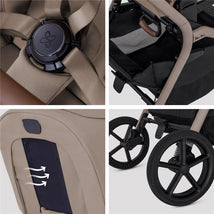 Silver Cross - Breez Compact Stroller, Champagne Image 2