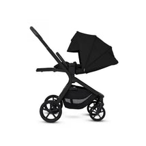 Silver Cross Breez compact stroller in Onyx with a black canopy, designed for easy folding and mobility.
