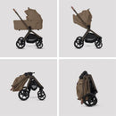 Silver Cross Breez Modular Stroller & Bassinet Bundle, Maple Image 12