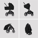 Silver Cross Breez Modular Stroller & Bassinet Bundle, Onyx Image 12