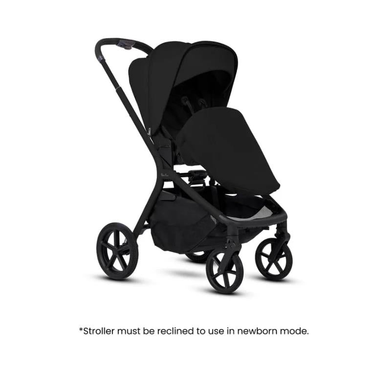 Silver Cross Breez Modular Stroller & Bassinet Bundle, Onyx Image 6