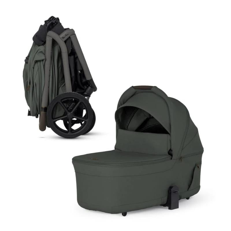 Silver Cross Breez Modular Stroller & Bassinet Bundle, Pewter Image 10