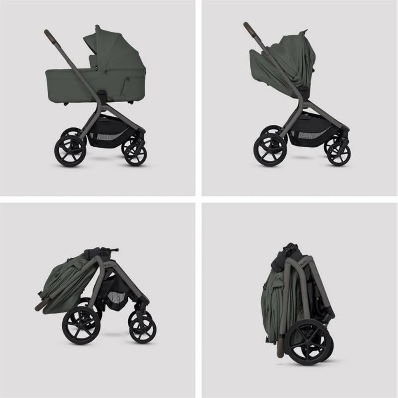 Silver Cross Breez Modular Stroller & Bassinet Bundle, Pewter Image 12