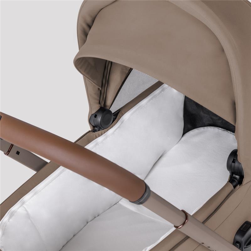 Silver Cross - Breez Overnight Approved Folding Bassinet, Champagne Image 3